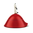 alessi lula ciotola rossa