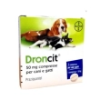 droncit 2 compresse 50 mg per cani e gatti