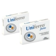 uniferro forte 30 capsule - integratore alimentare di ferro e vitamina c